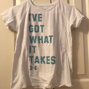 Girls under armor shirt